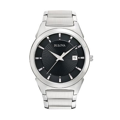 Bulova Dress Classic Stainless Steel Watch 96B149 Men