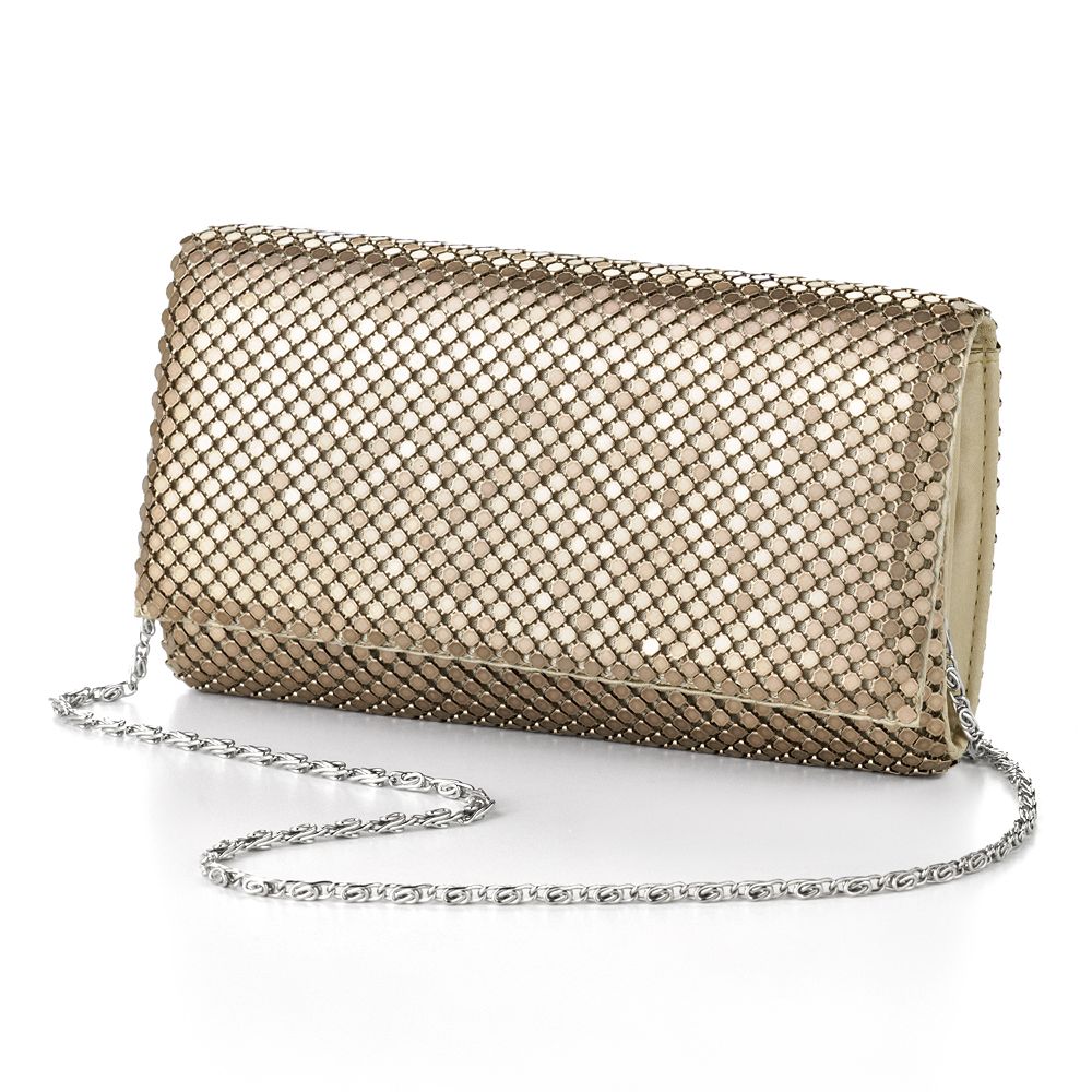 美品　JESSICA MCCLINTOCK  パーティバッグ ビーズ　ゴールド 美品 JESSICA MCCLINTOCK パーティバッグ ビーズ ゴールド