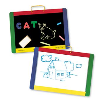 Melissa & Doug Magnetic Chalkboard/Dry-Erase Board