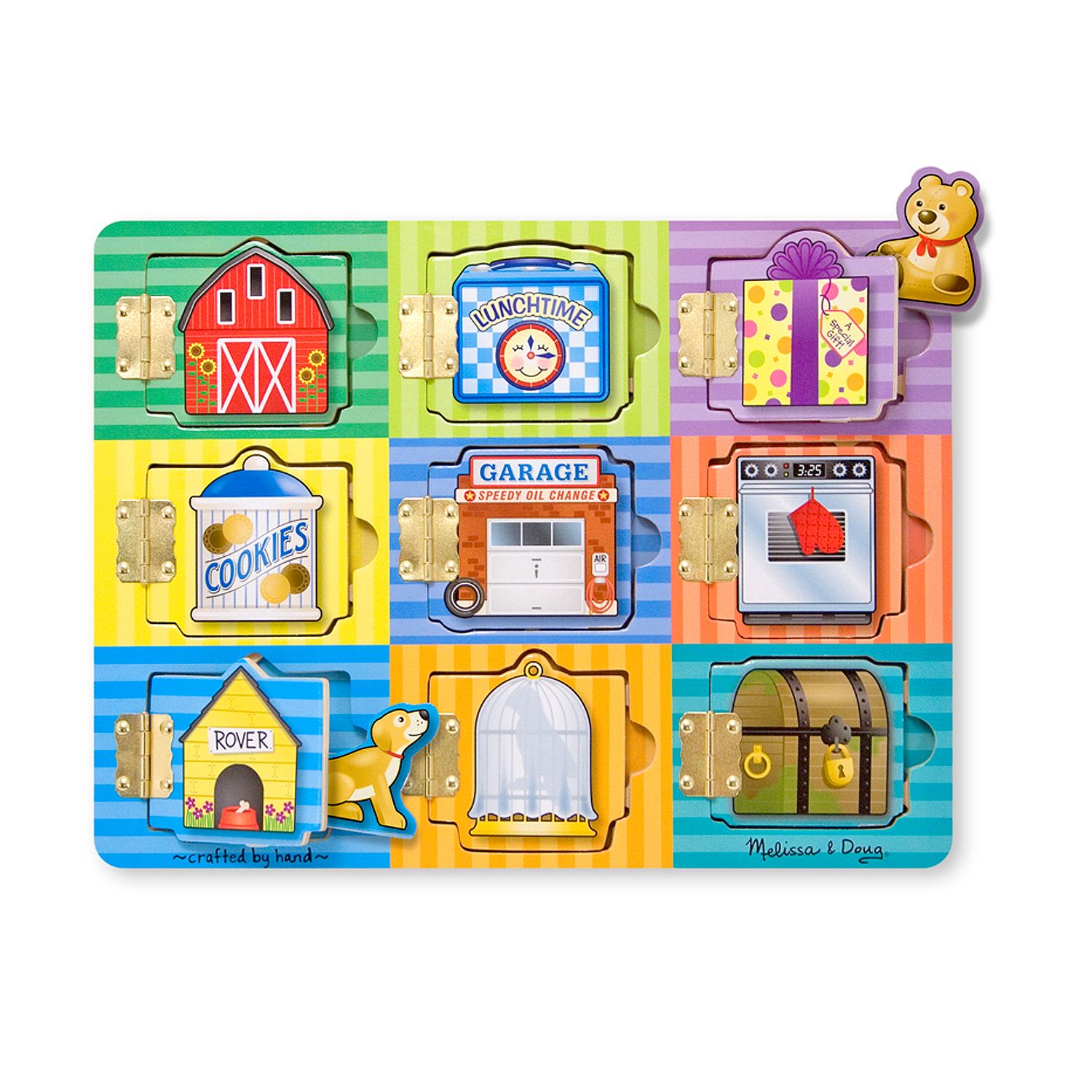 melissa and doug lock puzzle