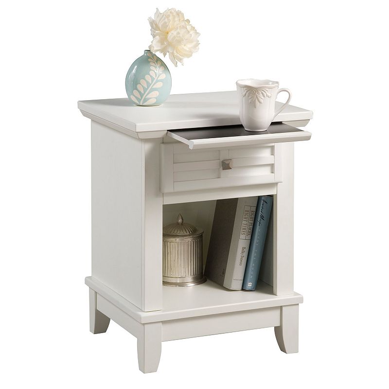 Arts And Crafts Nightstand, White, Furniture