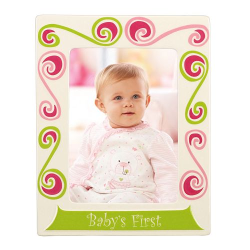 Merry Go Round Little Girl With A Curl Baby’s First 5 x 7 Frame