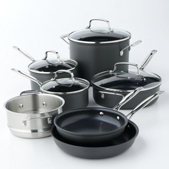 Cuisinart® Chef's Classic Nonstick Hard-Anodized 11 pc Cookware Set