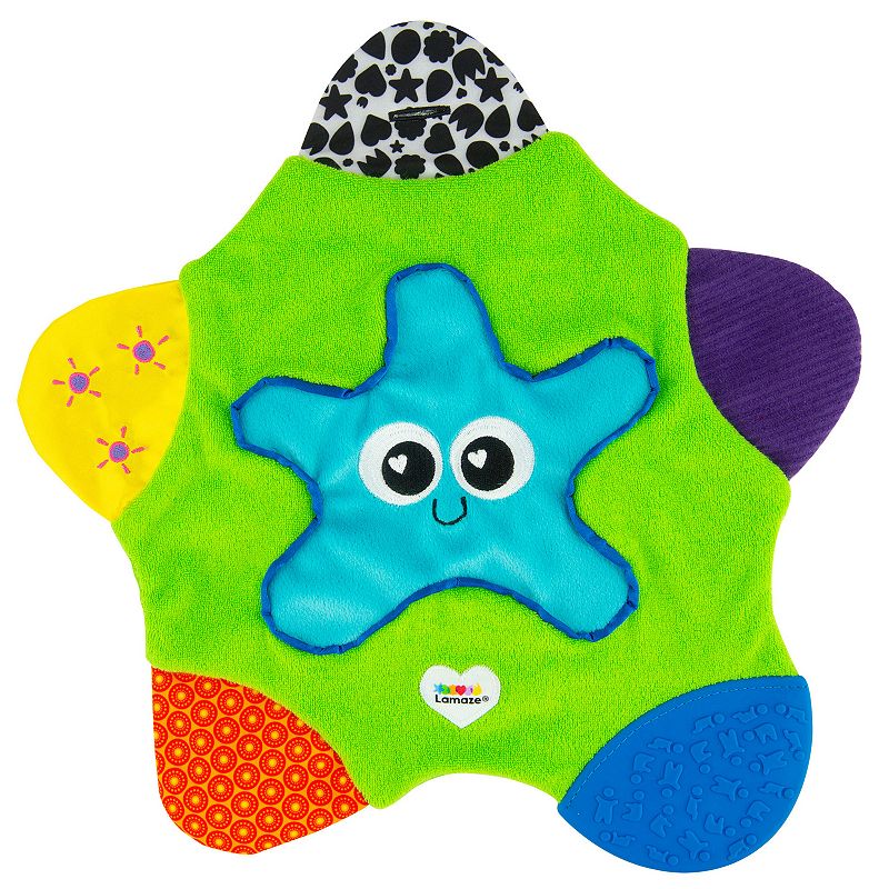 The First Years Starfish Teether Blanket, Multicolor