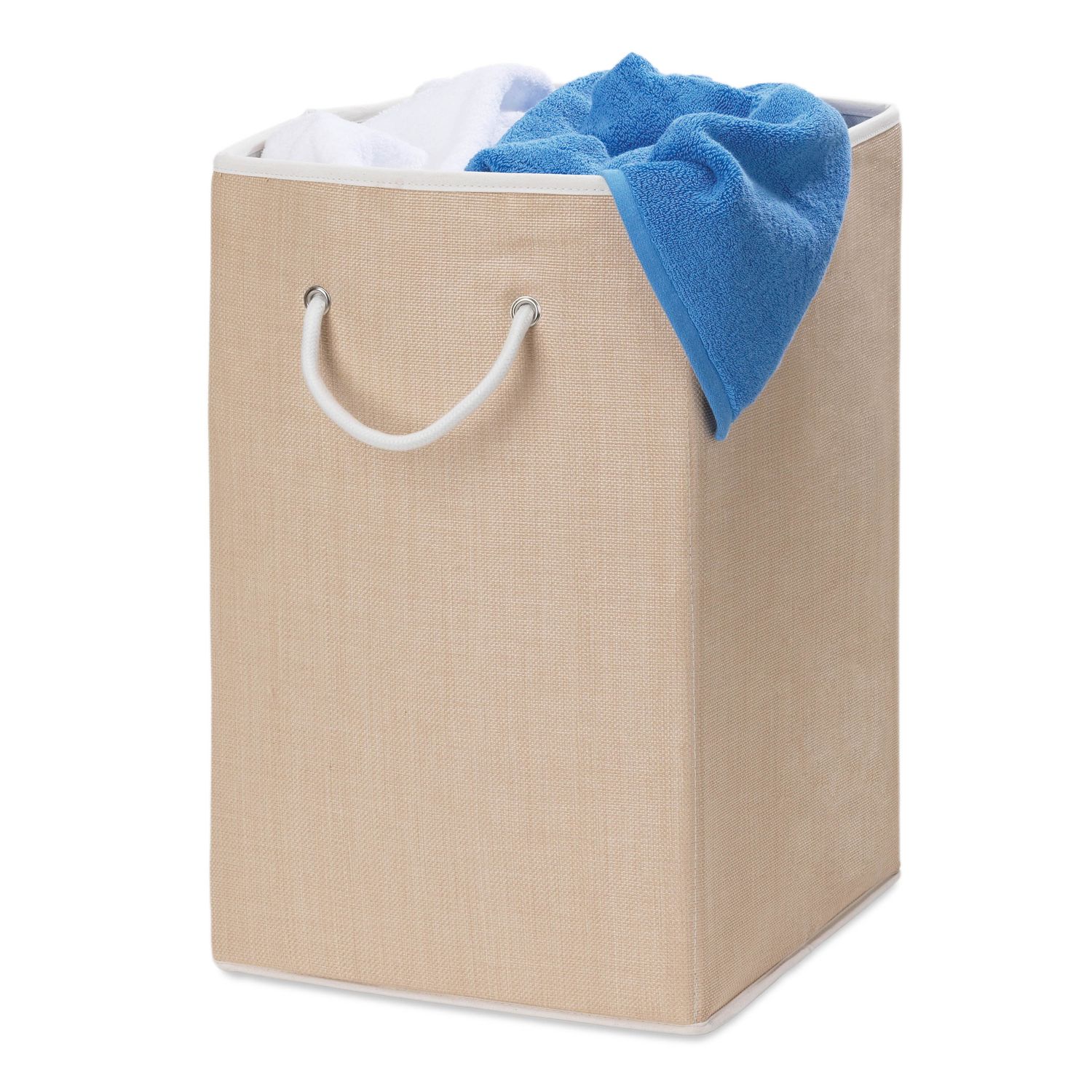mDesign Long Gift Wrap Storage Bag with Handles and Zipper Lid