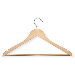 Honey-Can-Do Rubber Grip No-Slip Plastic Hangers 50pk Gray