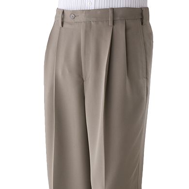 Croft & Barrow® Pleated Microfiber Dress Pants