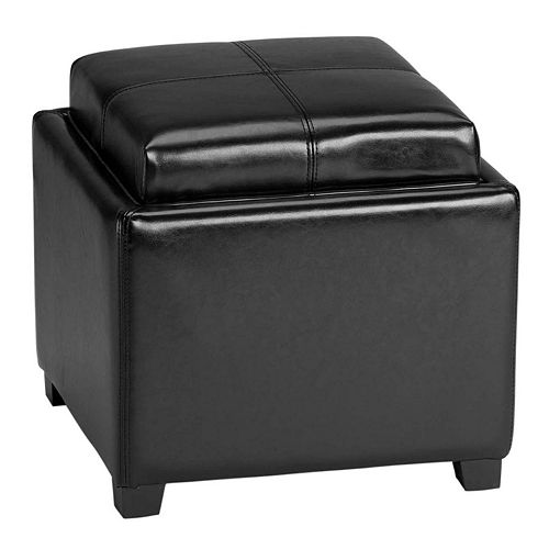 Safavieh Single Tray Storage Ottoman