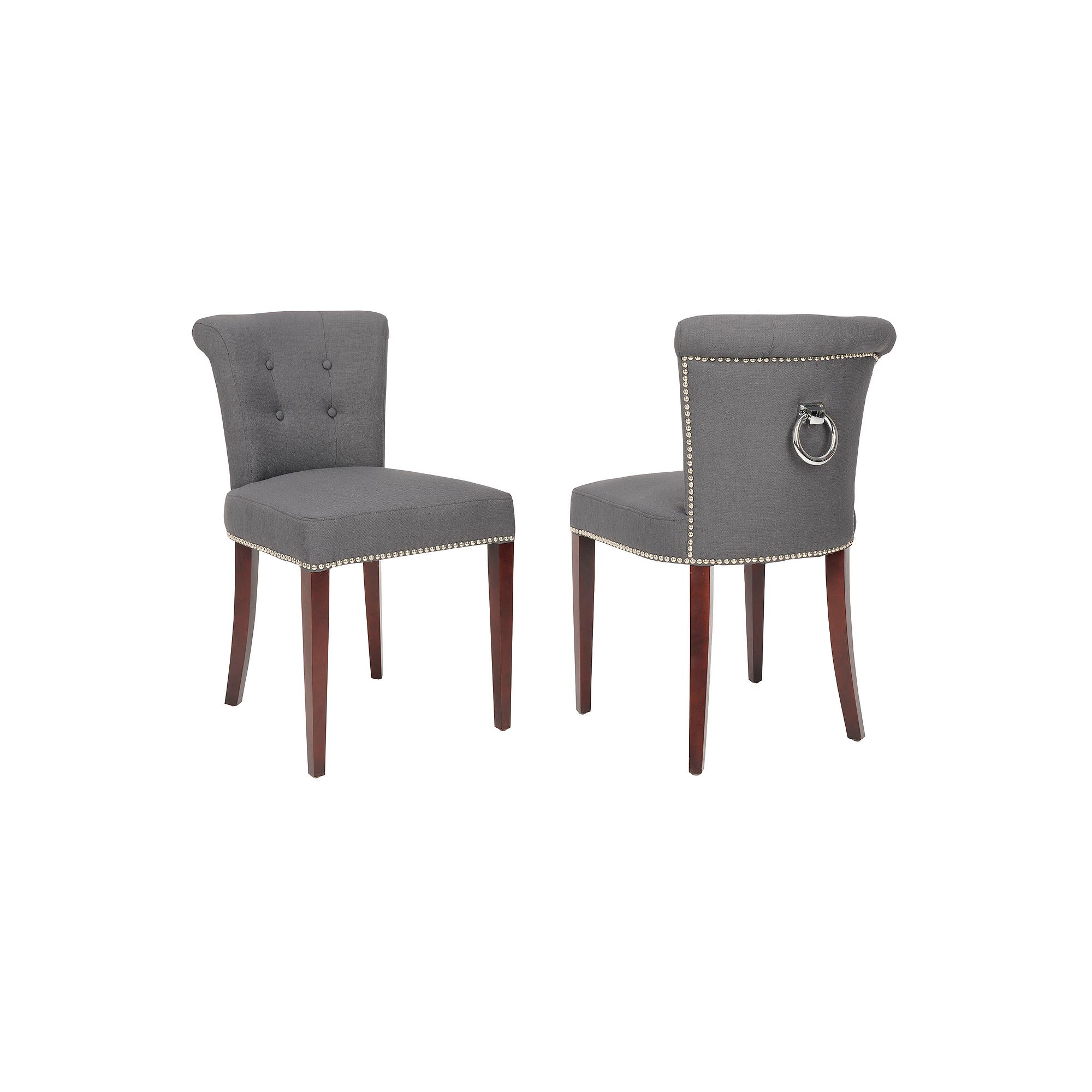 Safavieh 2-pc. Levi Dining Chair Set, Grey