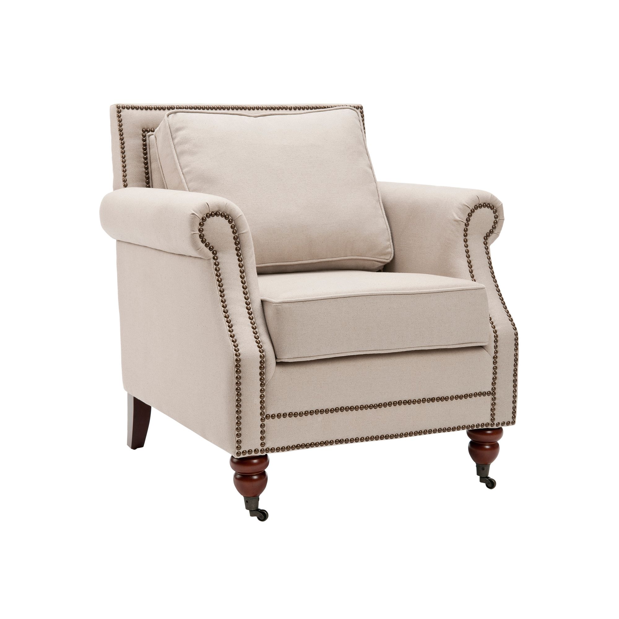 Safavieh Lydia Club Chair, Beige