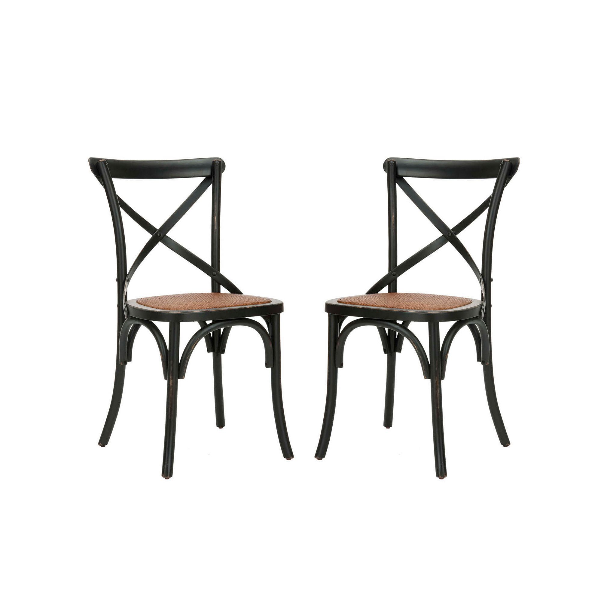 Safavieh 2-pc. Benjamin Side Chair Set, Black