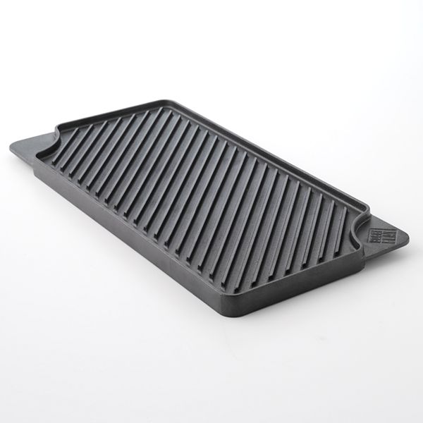 Harbor Freight Double Sided Cast Iron Griddle Flat Ribbed 8 X 9.3