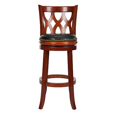 Safavieh Asher Swivel Bar Stool