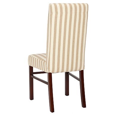 Safavieh 2-pc. Madeline Striped Side Chair Set