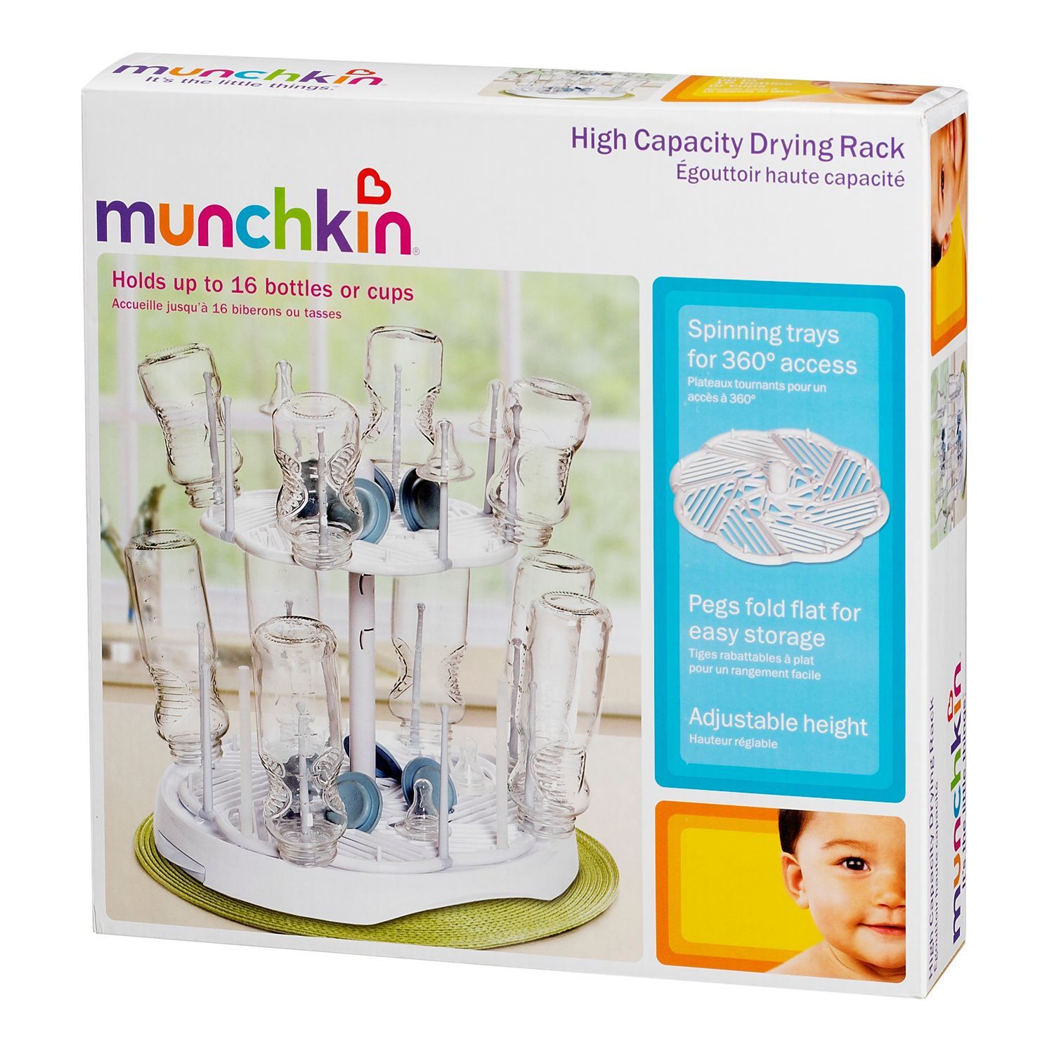 munchkin high capacity drying rack