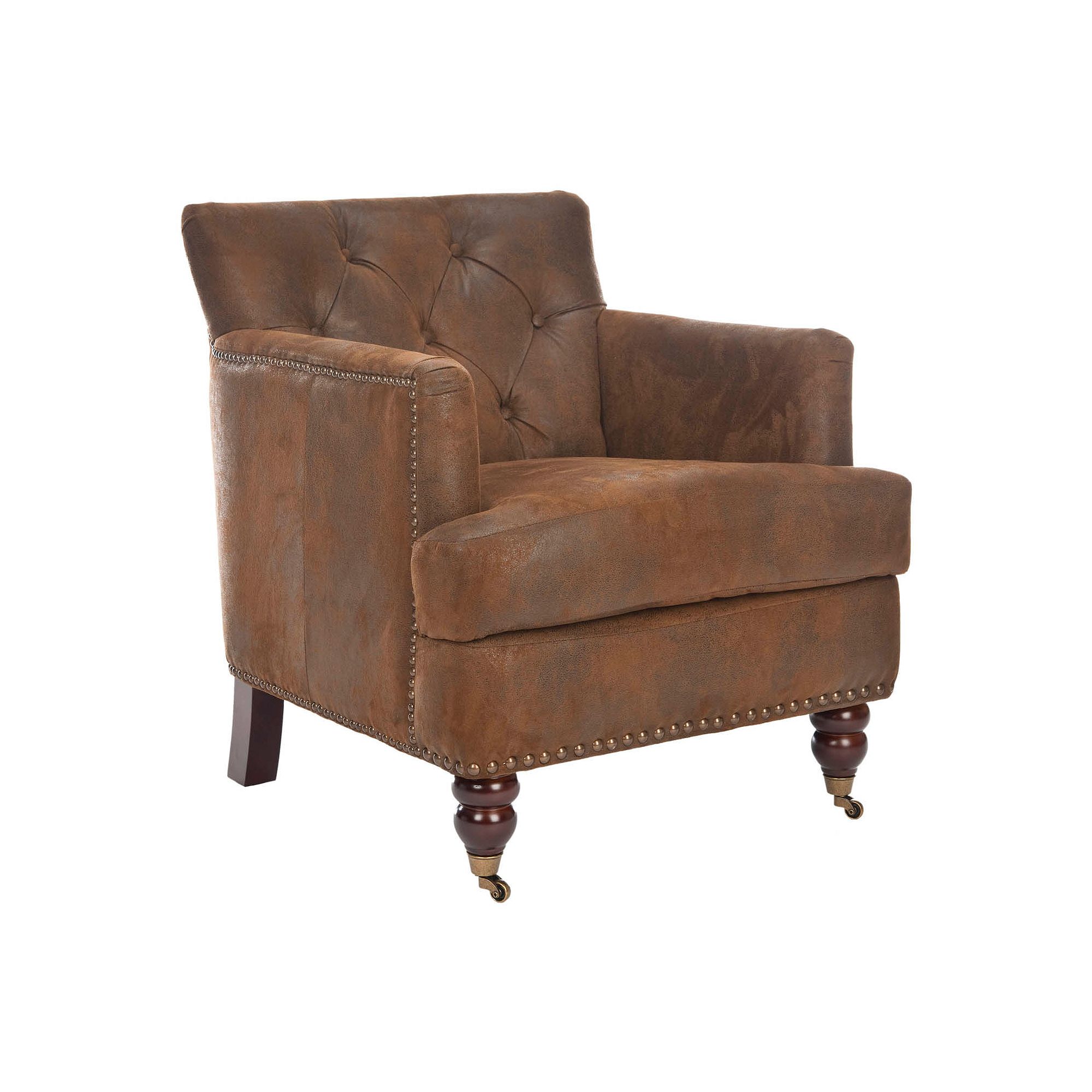 Safavieh Evan Armchair, Brown