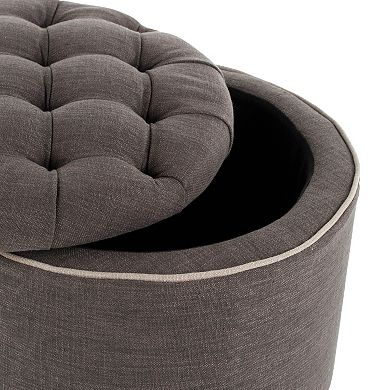 Safavieh Audrey Tufted Storage Ottoman