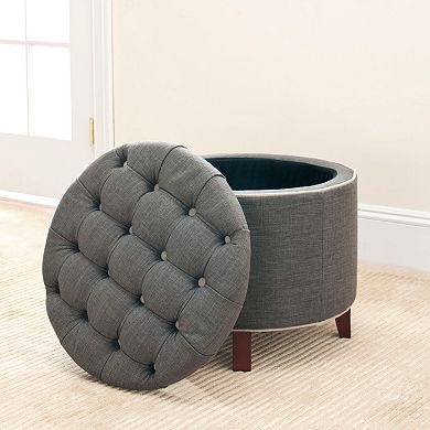 Safavieh Audrey Tufted Storage Ottoman