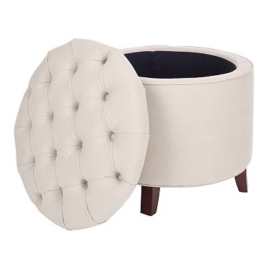 Safavieh Audrey Tufted Storage Ottoman