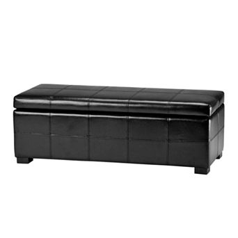 Safavieh Bella Faux-Leather Large Storage Bench