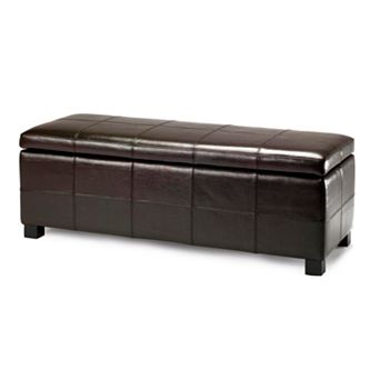 Safavieh Bella Faux-Leather Large Storage Bench