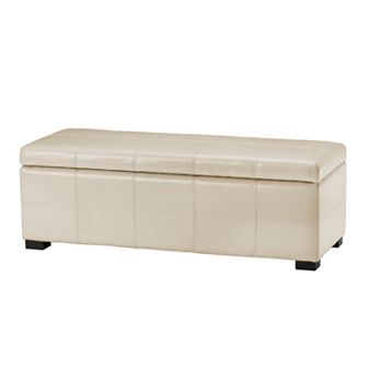 Safavieh Bella Faux-Leather Large Storage Bench