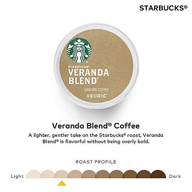 Starbucks Veranda Blend Blonde Coffee, Keurig® K-Cup® Pods, Light Roast - 16-pk.