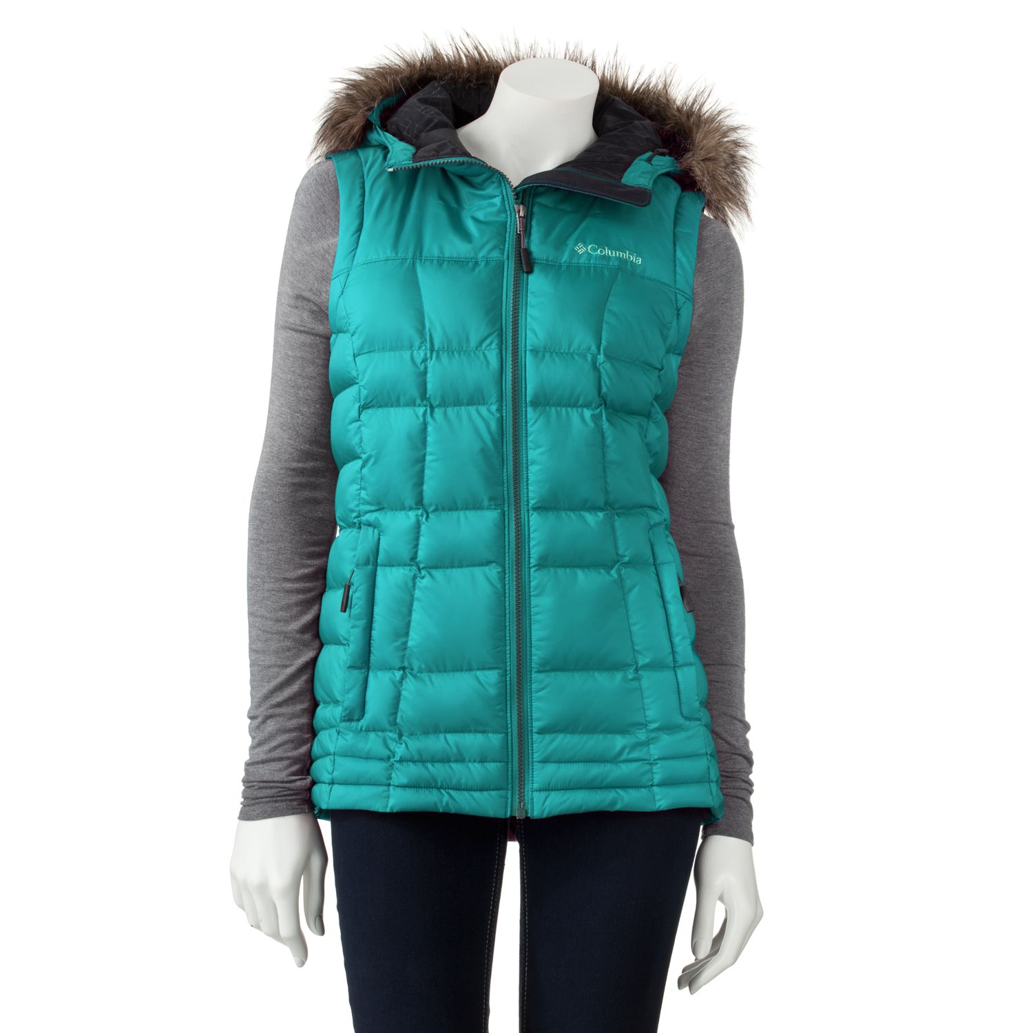 columbia womens puffer vest