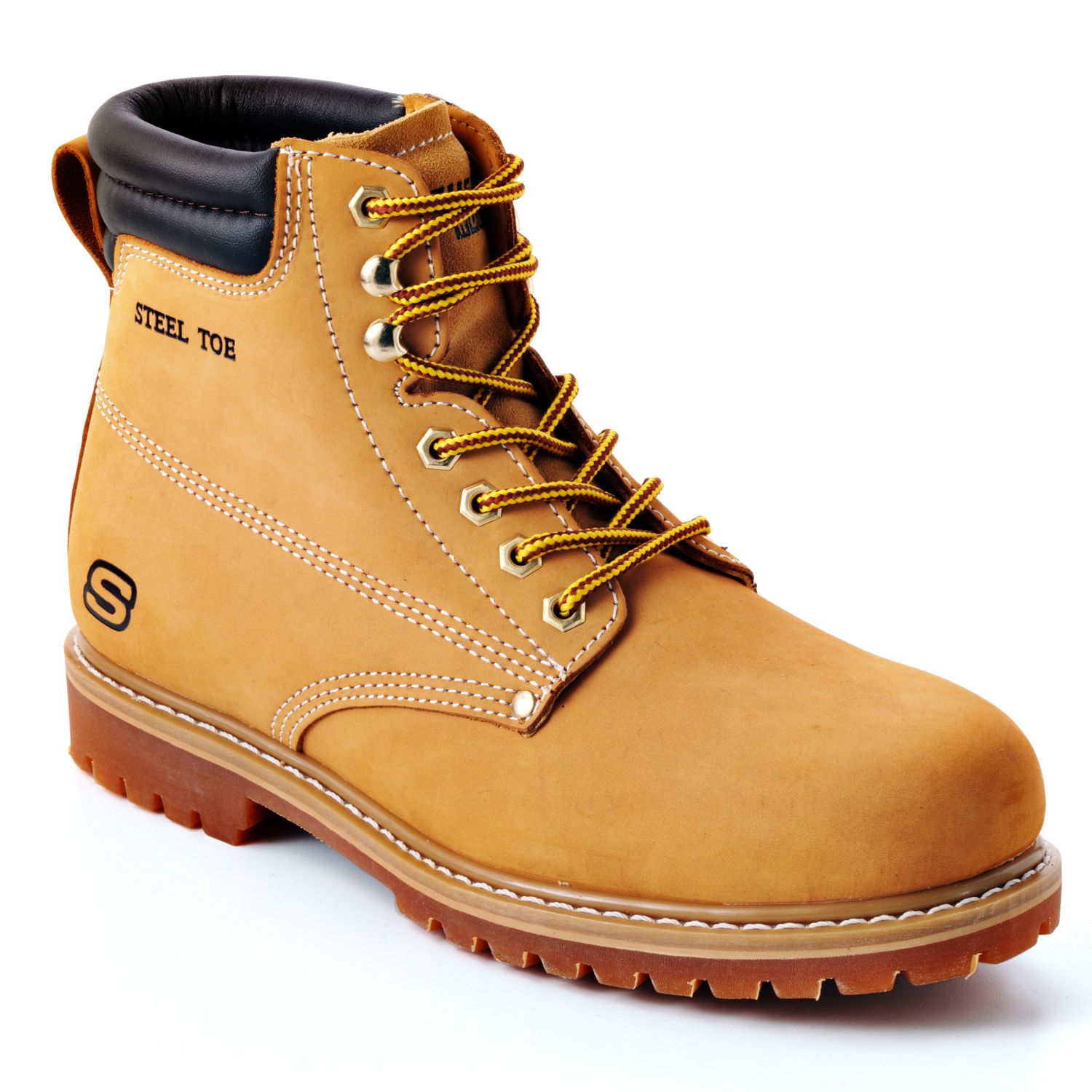 skechers steel toe boots mens