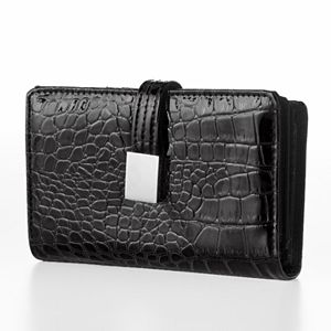 Croft & Barrow® Abbey Crocodile Indexer Wallet