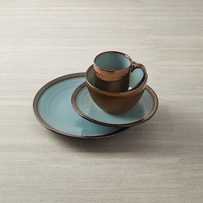 Gourmet Basics Anastasia Embossed 16-pc. Dinnerware Set