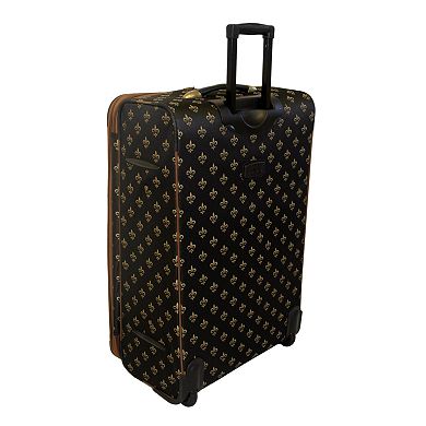 American Flyer Fleur-de-Lis 4-Piece Luggage Set