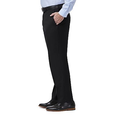white christmas dresses Haggar Premium Comfort Dress Pants, Pleated Front in Dark Chocolate main image 0