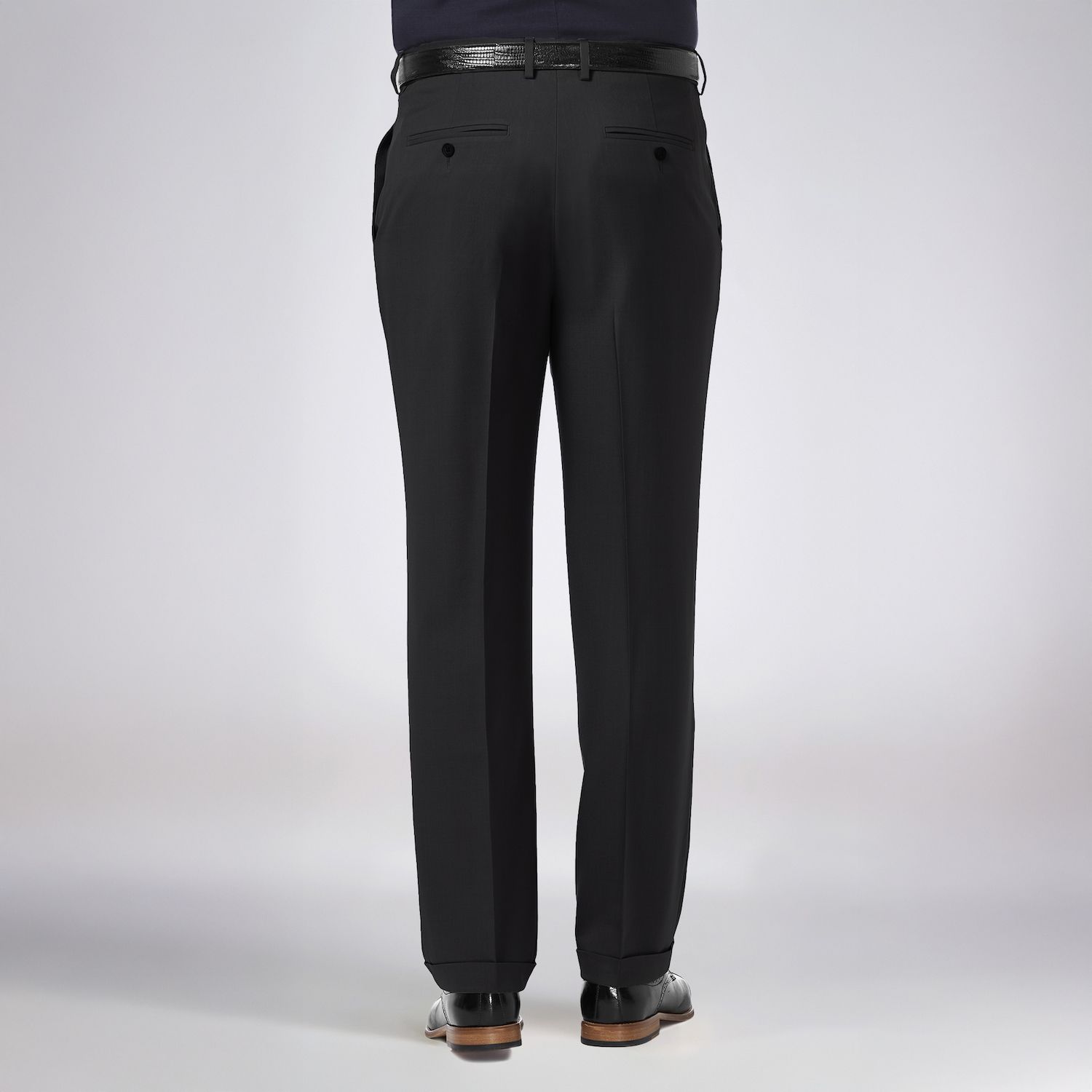 Men's Haggar® Premium Comfort Classic-Fit Stretch Pleated Dress Pants