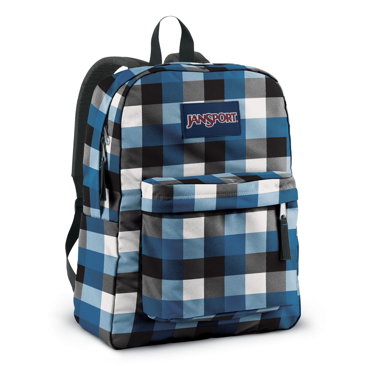 jansport plaid backpack