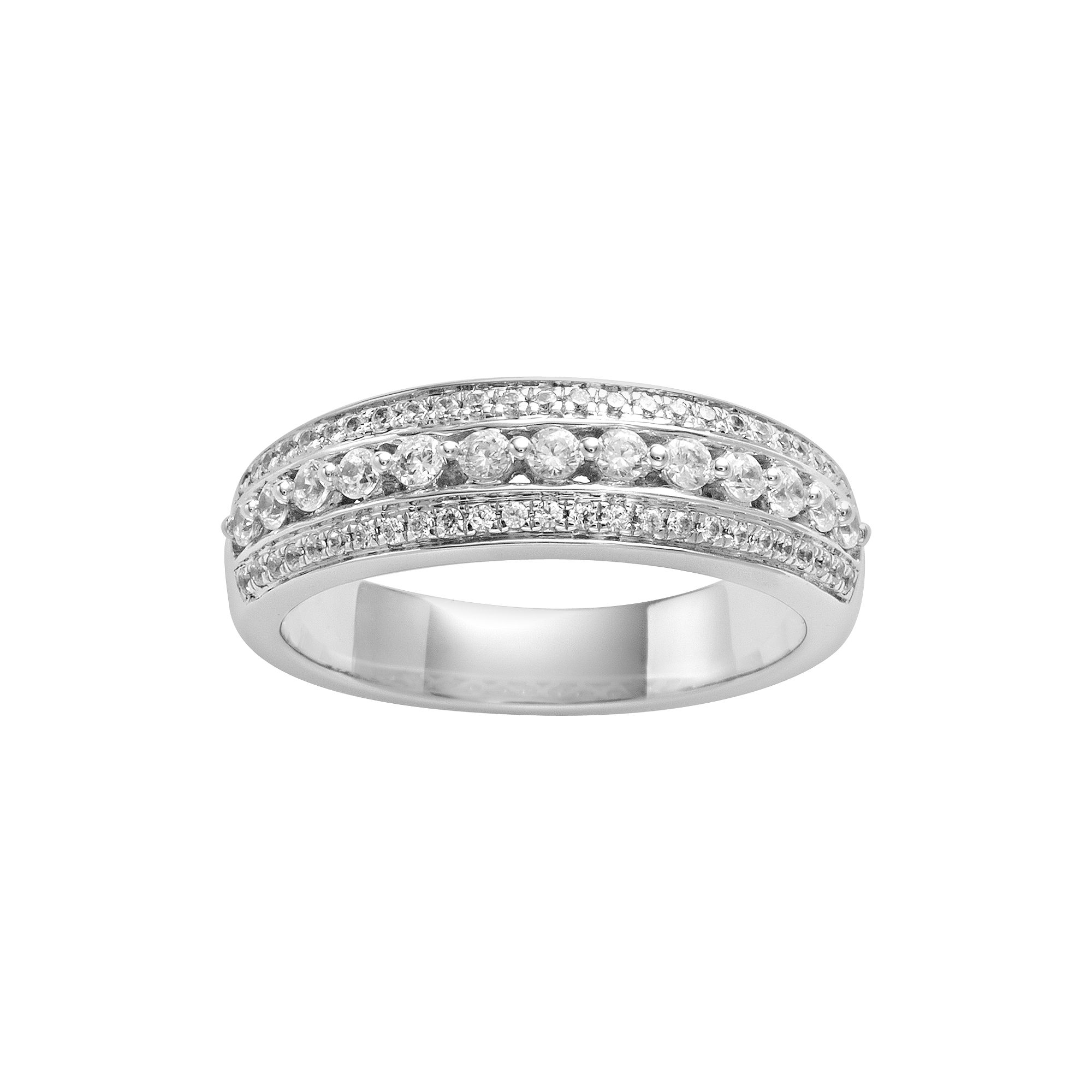 The Regal Collection 14k White Gold 1/2-ct. T.W. IGL Certified Diamond Mult