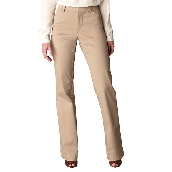 Toerist Boodschapper Geest Petite Dockers® Hello Smooth Straight-Leg Pants