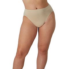 Bali Women's Comfort Revolution Brief Panty (3-Pack) (10-11, Nude Damask)  at  Women's Clothing store