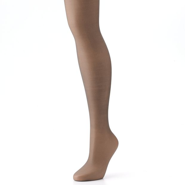 Hanes Silk Reflections Sheerest Support Control Top Pantyhose AB