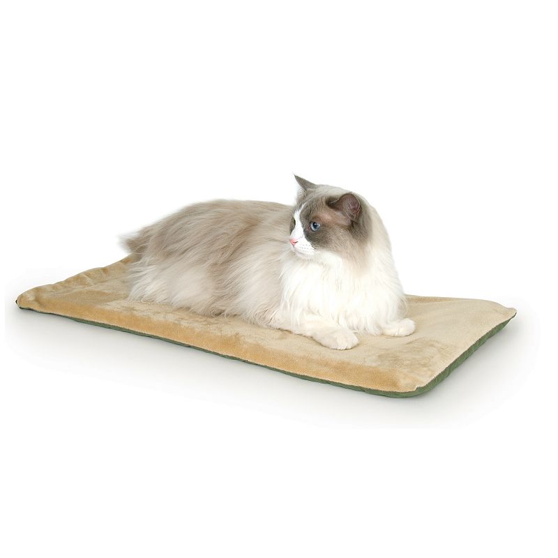K&H Pet Thermo-Kitty Mat, Green, S