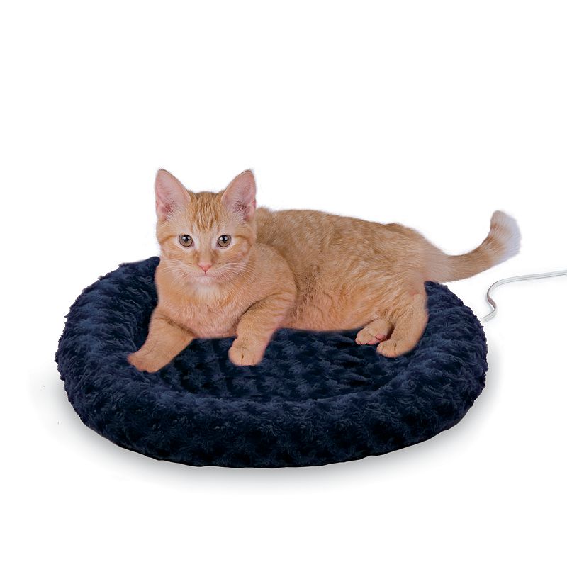 K&H Pet Thermo-Kitty Heated Bed, Blue, S