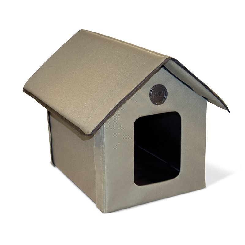 92653087 K and H Pet Outdoor Kitty House, Green sku 92653087