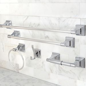 Classic 5-pc. Chrome Towel Bar Set