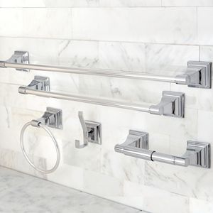 Classic 5-pc. Chrome Towel Bar Set