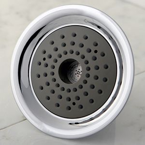 High-Velocity Chrome Finish Showerhead