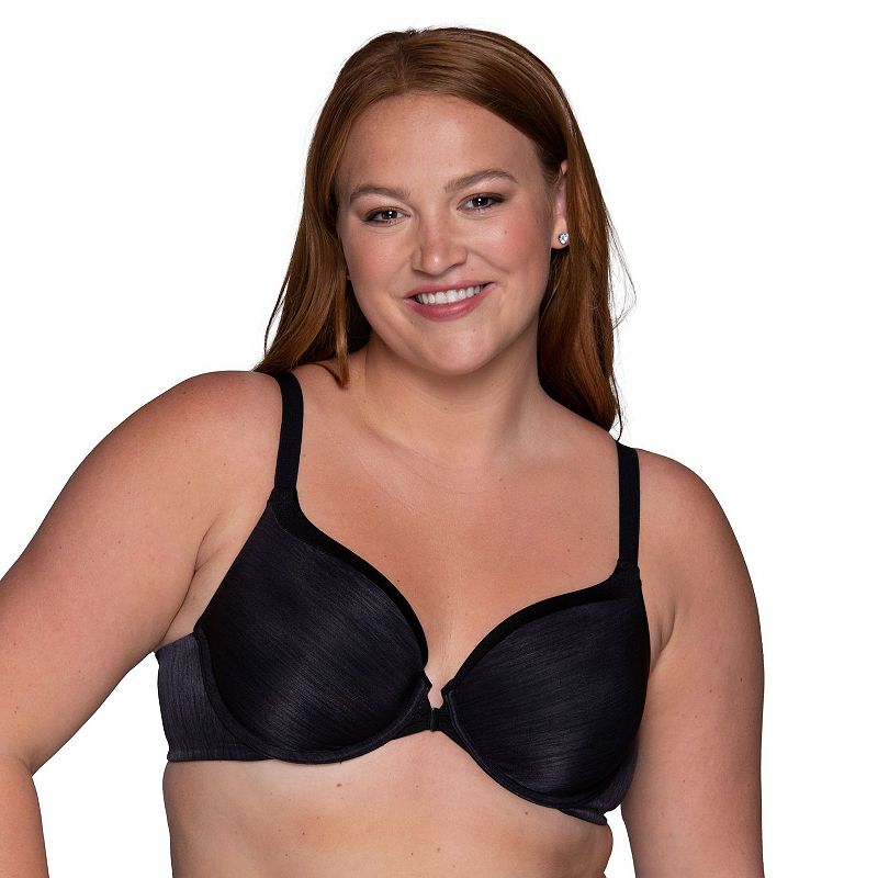 Vanity Fair Lingerie® Illumination Front-Closure 3-Way Convertible Bra 75339, Women's, Size: 42 D, Black Black