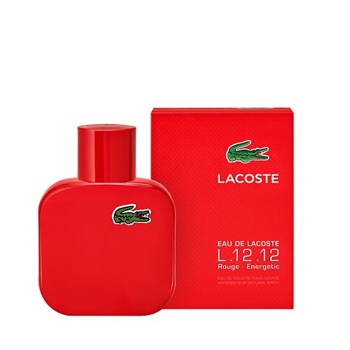 Lacoste Eau de Lacoste L.12.12 Rouge Red Men's Cologne Eau de Toilette