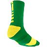 nike elite basketball socks green