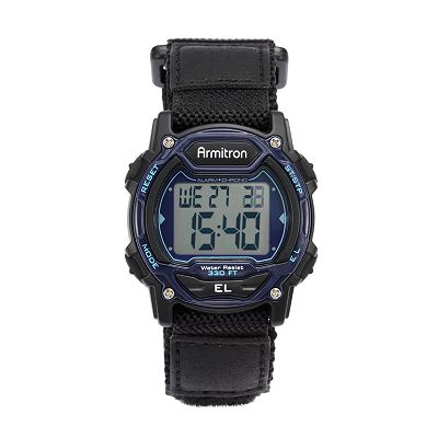 Black armitron watch sale