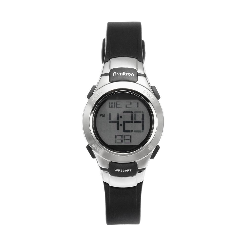 Armitron Women's 27mm Digital Chronograph Watch - 45/7012BLK